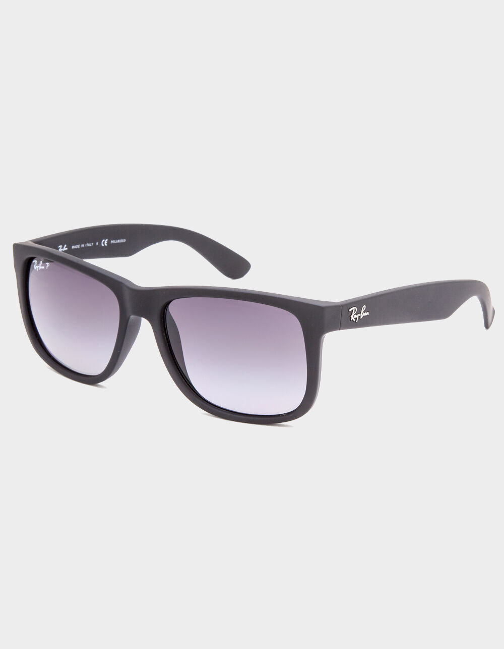 RAY-BAN Justin Polarized Sunglasses - BLACK