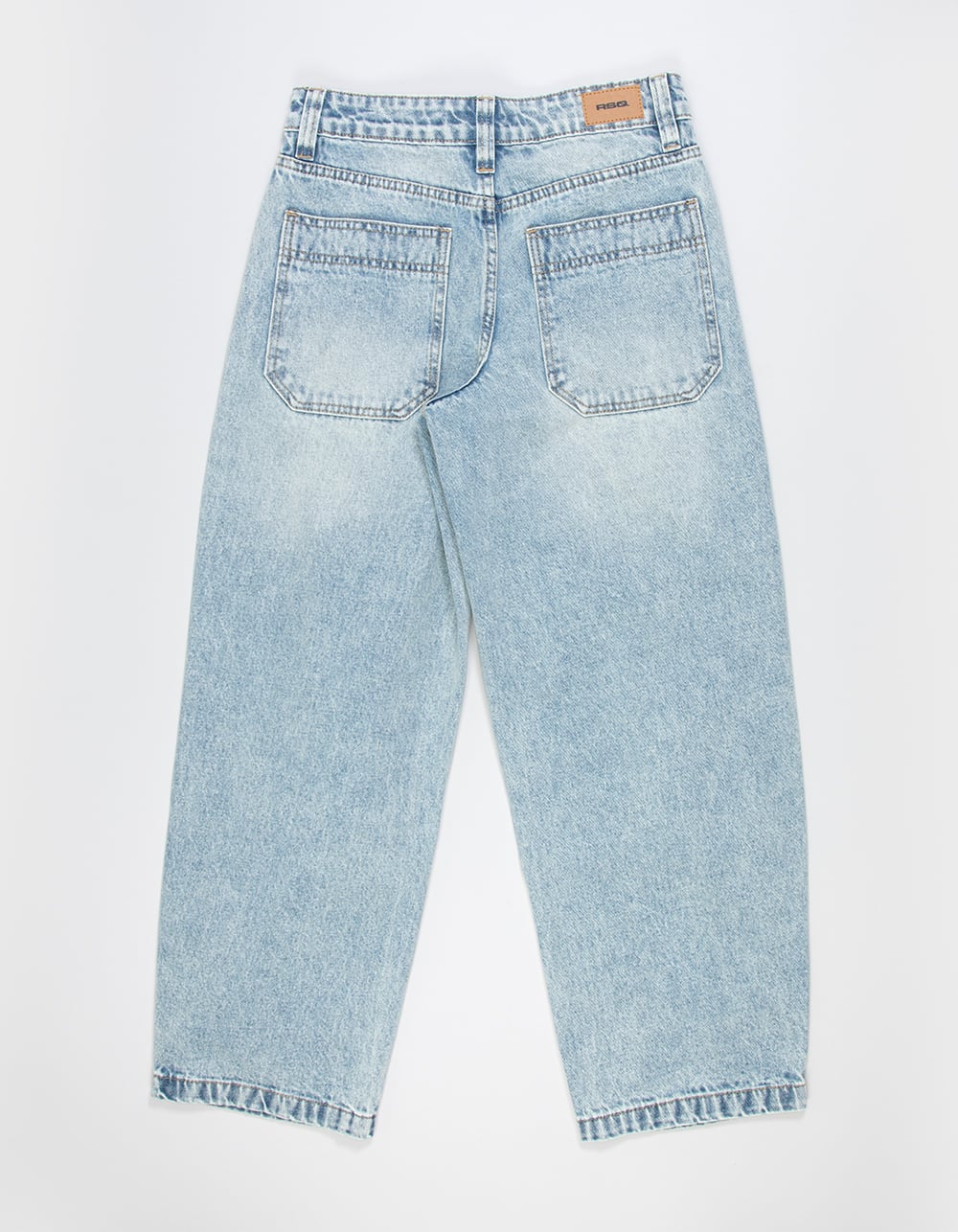 RSQ Boys Skater Baggy Jeans - LIGHT WASH