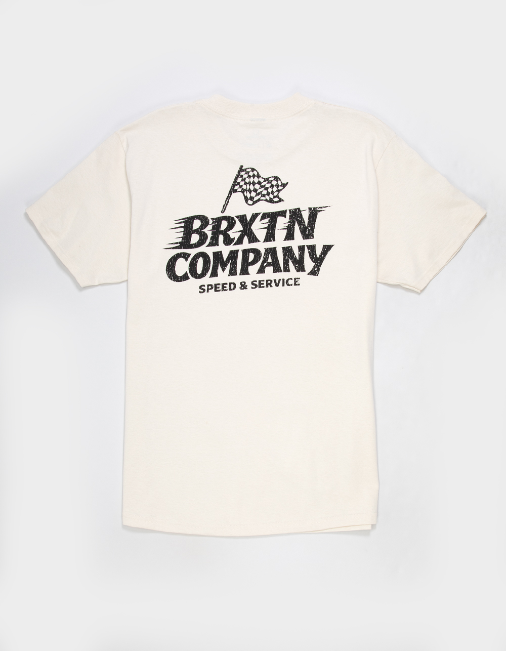 BRIXTON Lyndon Mens Tee - CREAM