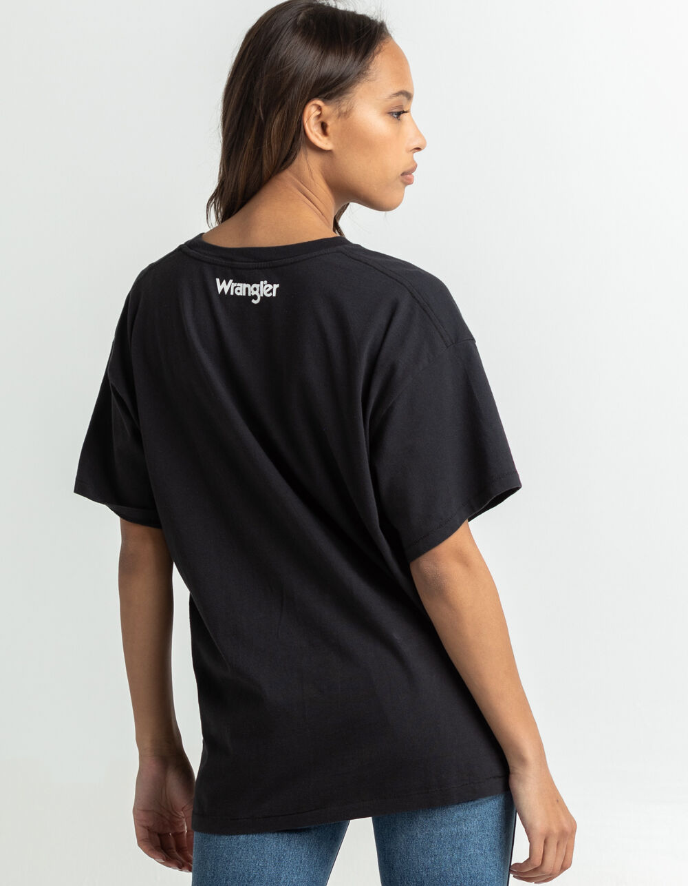 WRANGLER Tiger Oversized Womens Tee - BLACK | Tillys | T-Shirts