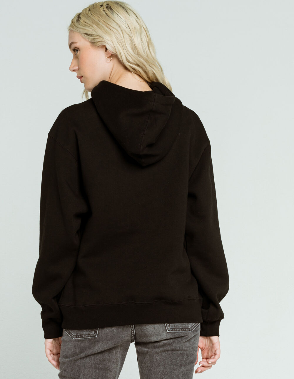 OBEY Bold Womens Hoodie BLACK Tillys