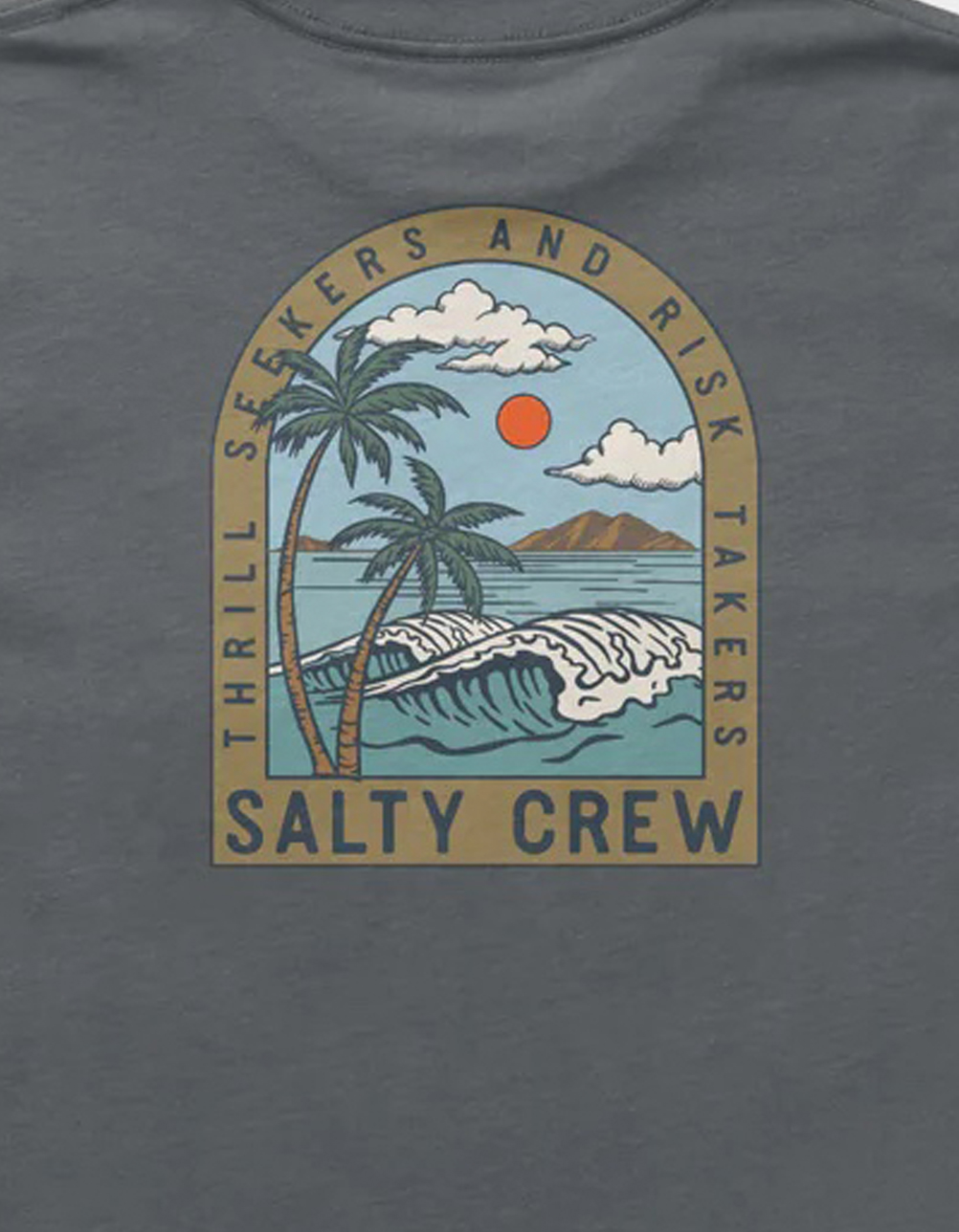 SALTY CREW Archway Mens Tee - CHARCOAL