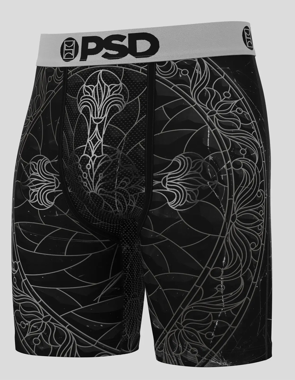 PSD Black Path Mens Boxer Briefs - MULTI