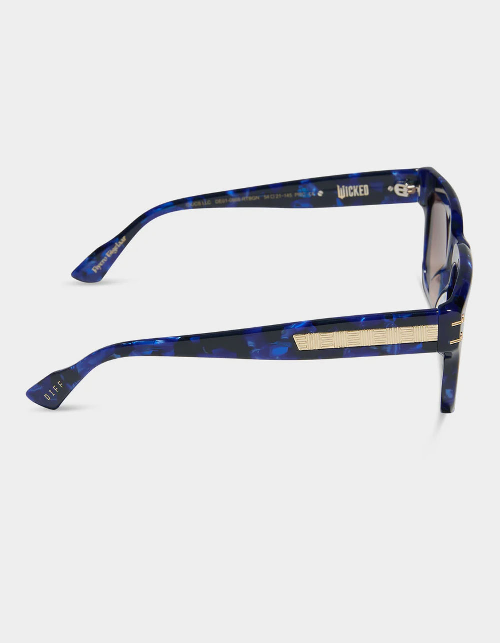 DIFF EYEWEAR x Wicked Prince Fiyero Sunglasses - BLUE