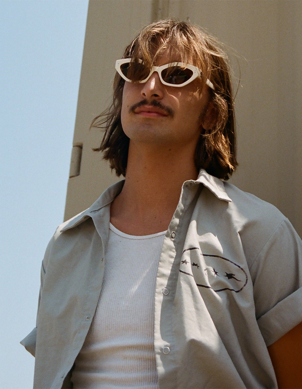 SAD EYEWEAR Milk Sunglasses - CREAM