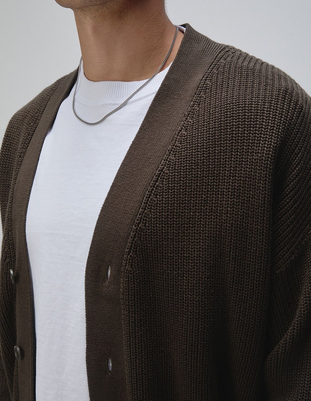 RSQ Mens Cardigan - OLIVE