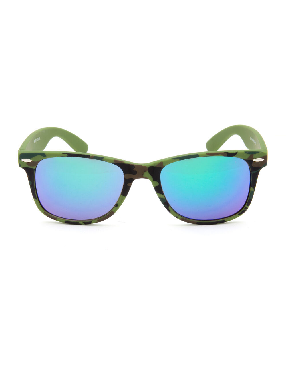 BLUE CROWN Camo Boys Wayfarer Sunglasses image number 1