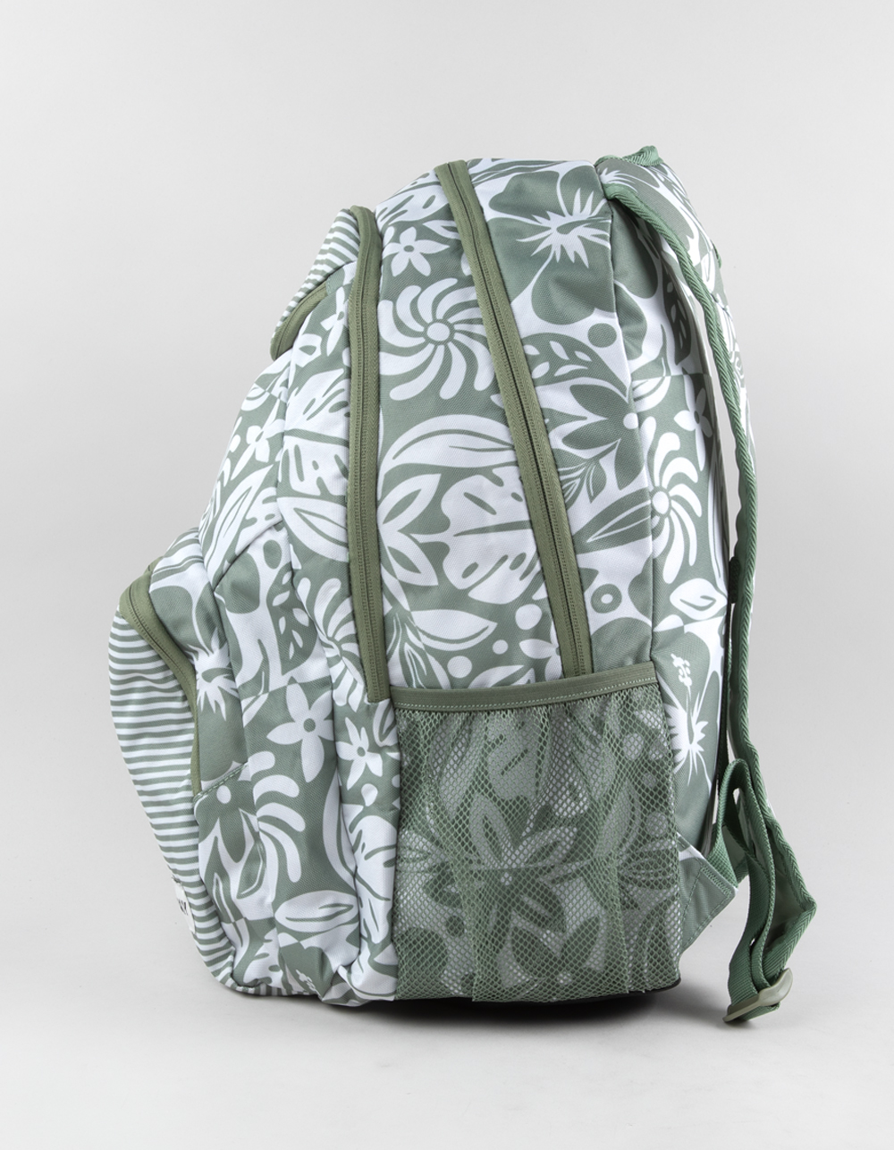 ROXY Shadow Swell Womens Medium Backpack - GREEN/WHITE