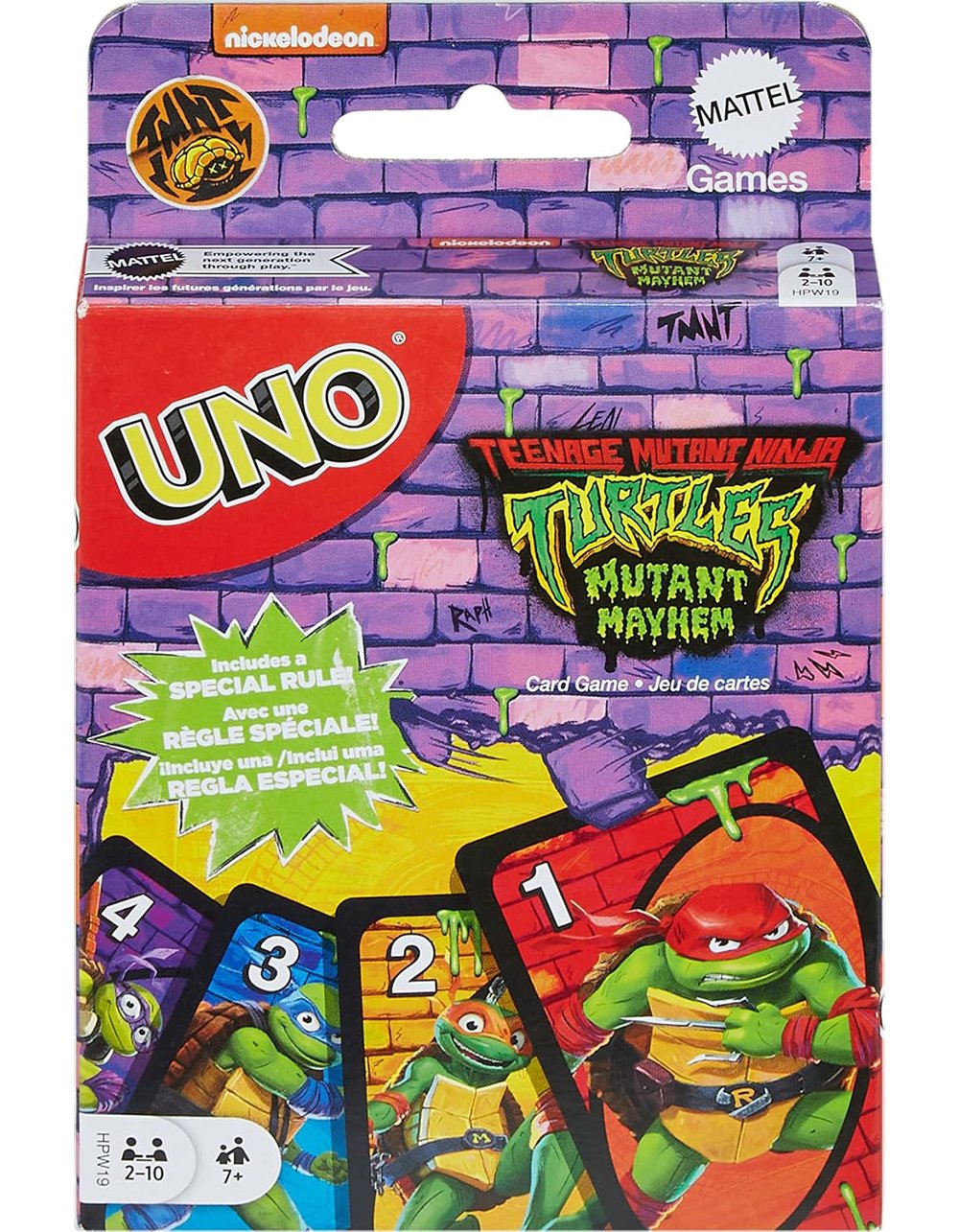 UNO Teenage Mutant Ninja Turtles Card Game - MULTI