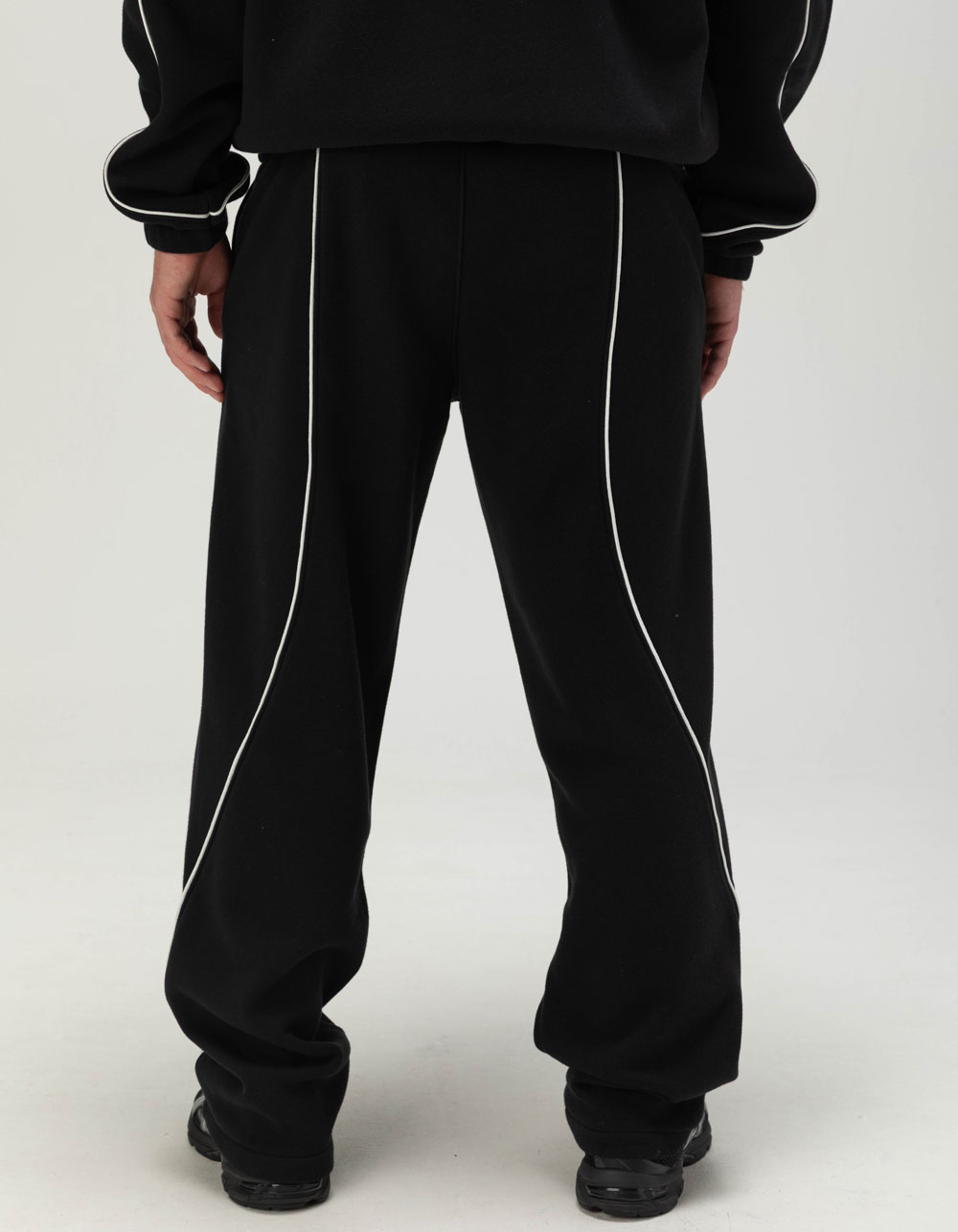 RSQ Mens Loose Sweatpants - BLACK