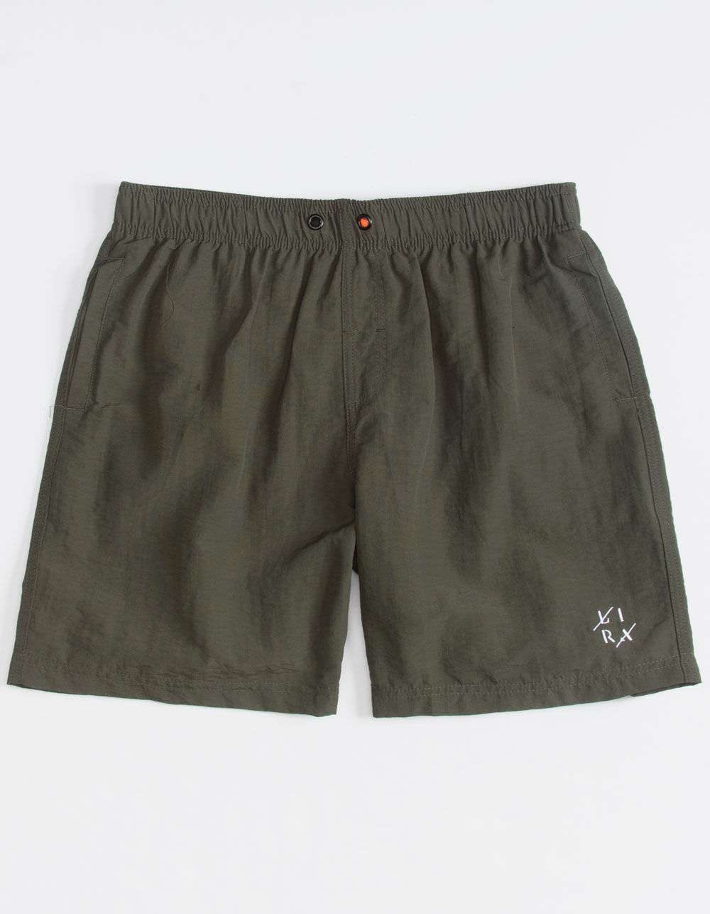 LIRA Court Mens Volley Shorts OLIVE Tillys