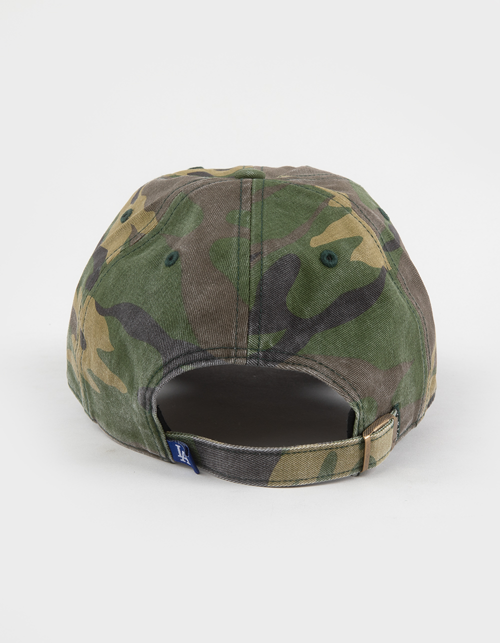 47 BRAND Los Angeles Dodgers '47 Clean Up Camo Strapback Hat - CAMO