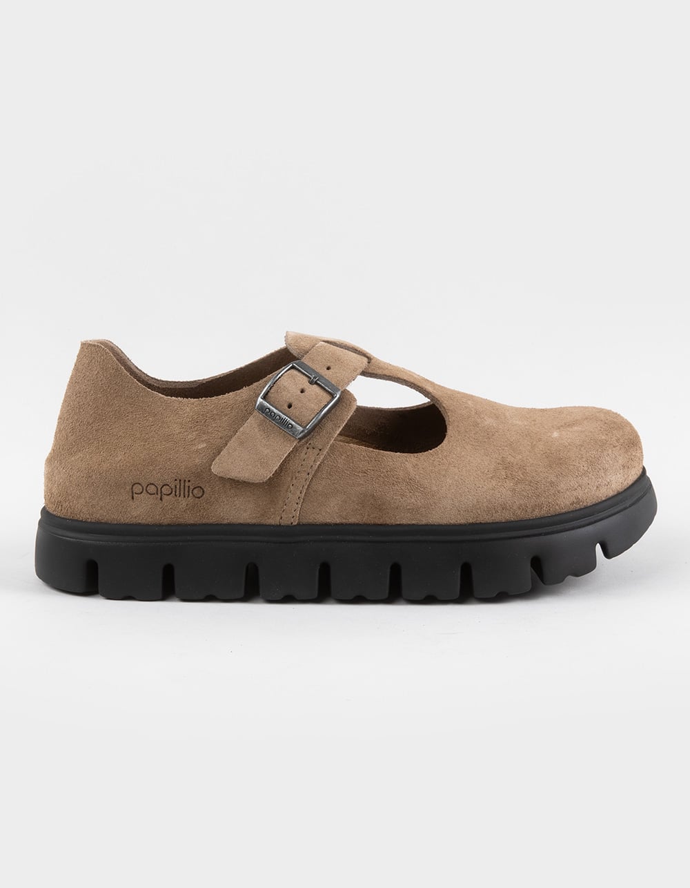 BIRKENSTOCK Papillio Paris Womens Chunky Mary Jane Shoes - TAUPE