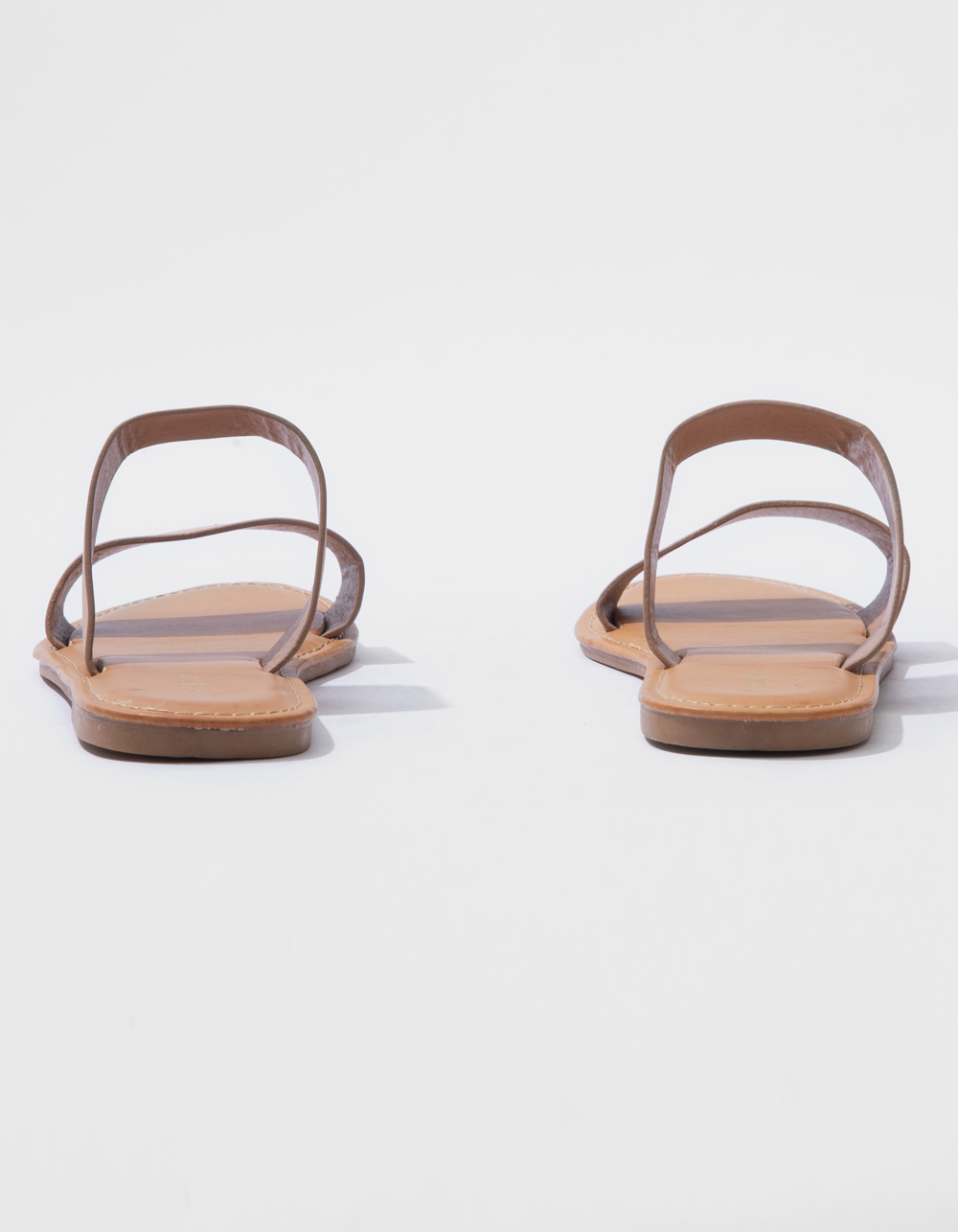 BAMBOO Double Strap Womens Sandals - CAMEL | Tillys