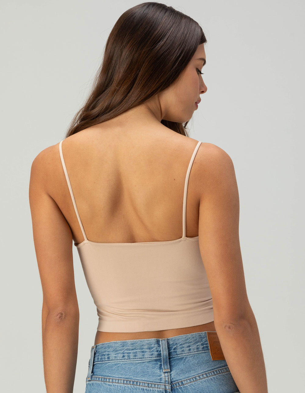 FULL TILT Womens Cami With Shelf Bra