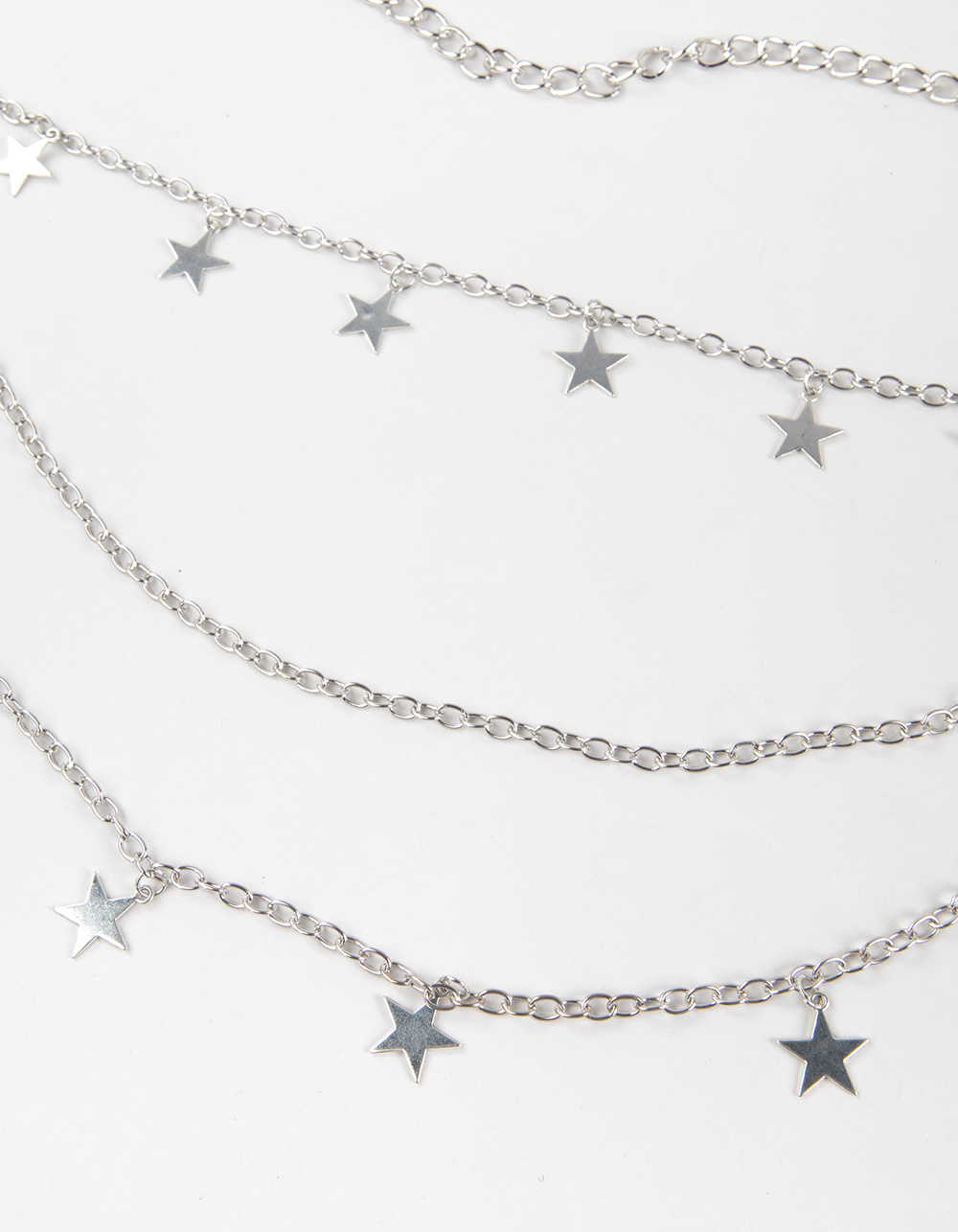 Dainty Star Chain Belt - SILVER