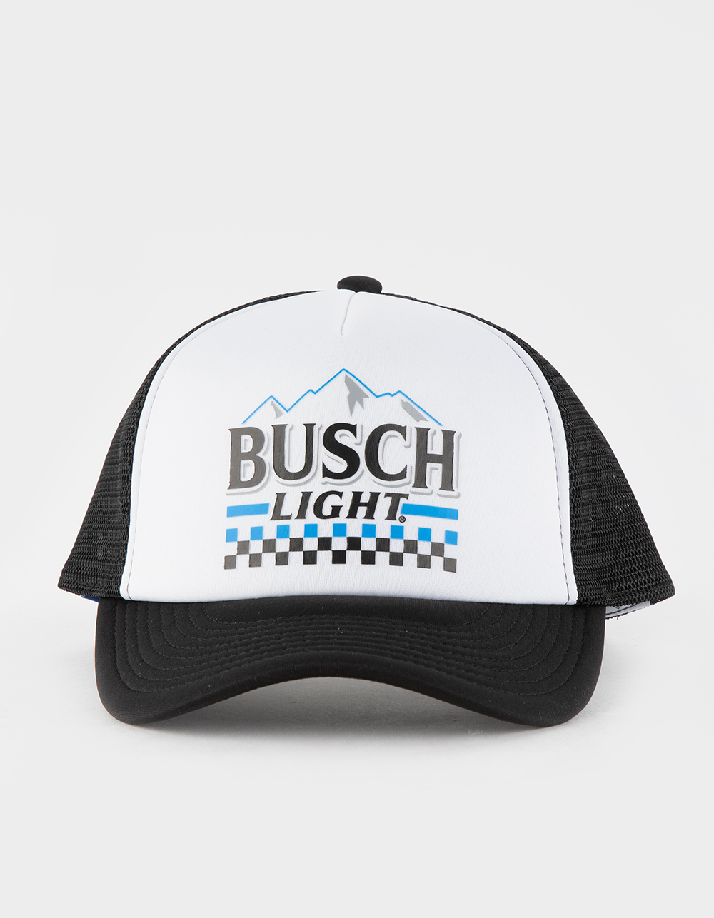 BREW CITY Busch Light Trucker Hat BLACK COMBO Tillys