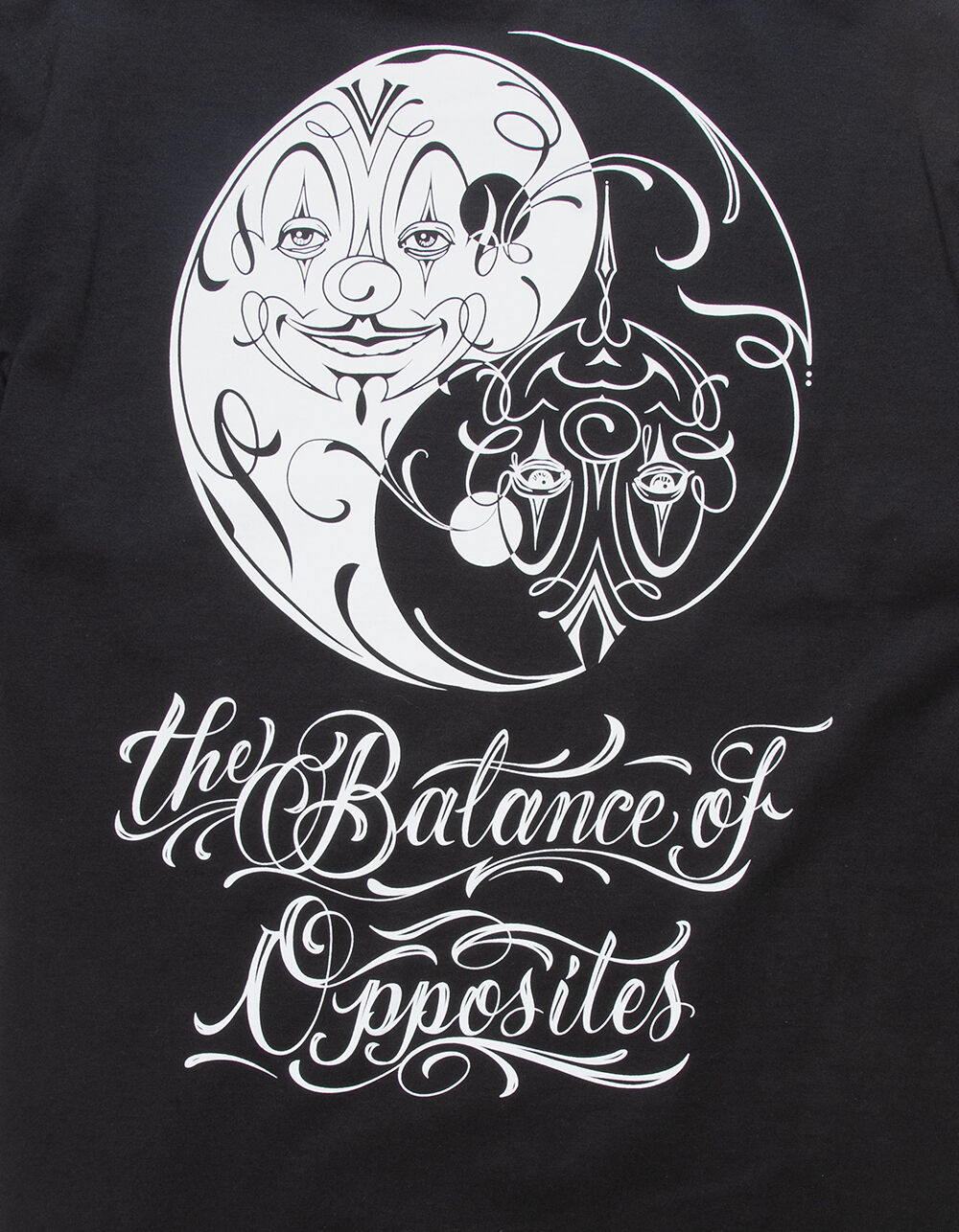 RVCA x Mister Cartoon Yin Yang Mens Tee - BLACK | Tillys