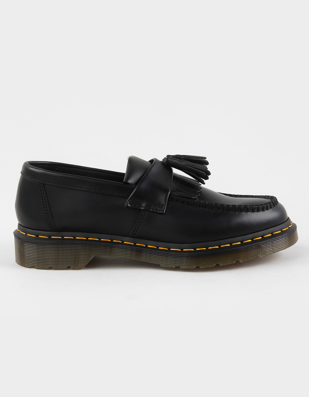 DR. MARTENS Adrian Mens Orleans Leather Loafers - BLACK