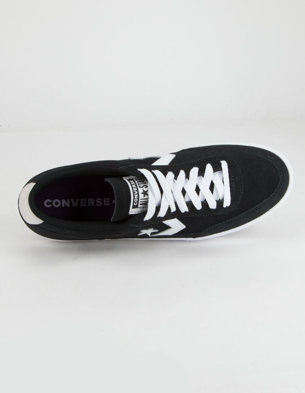 converse suede and leather net star classic black shoes