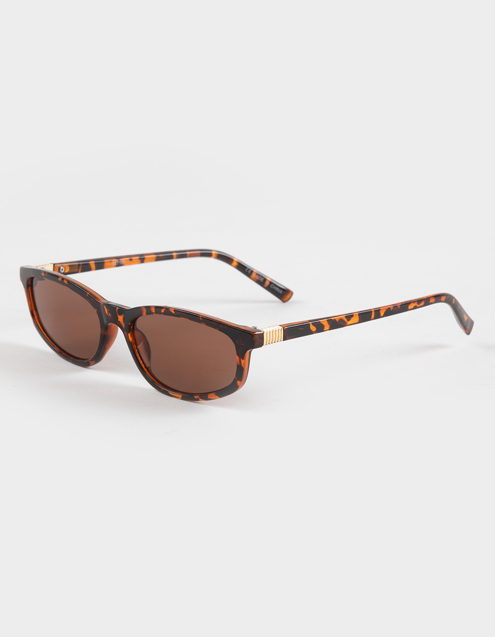 RSQ Rectangle Tortoiseshell Sunglasses - TORTOISE