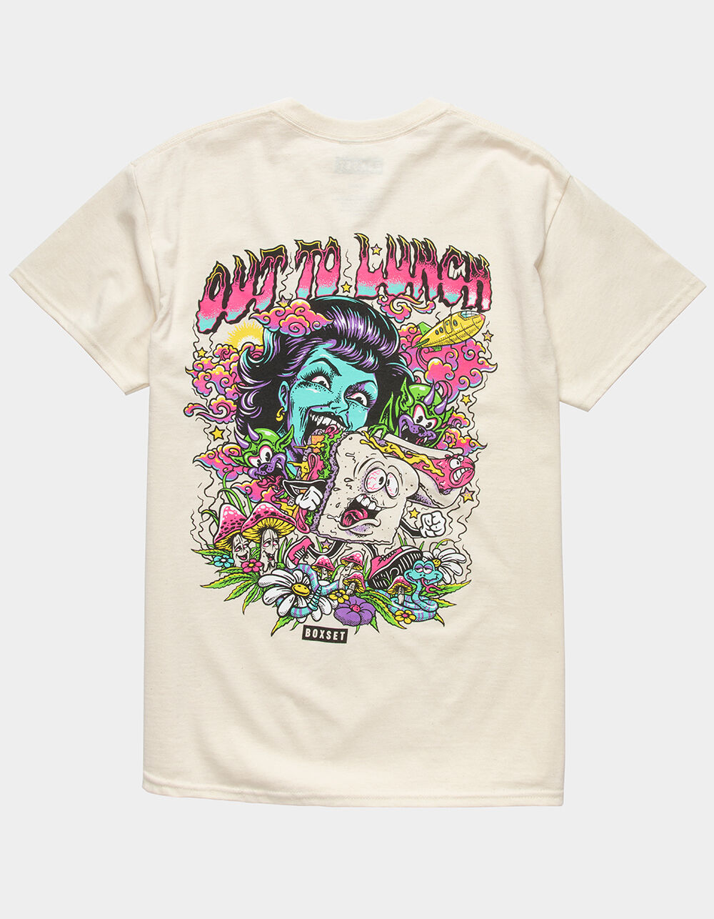 BOX SET Out To Lunch Mens TShirt NATURAL Tillys