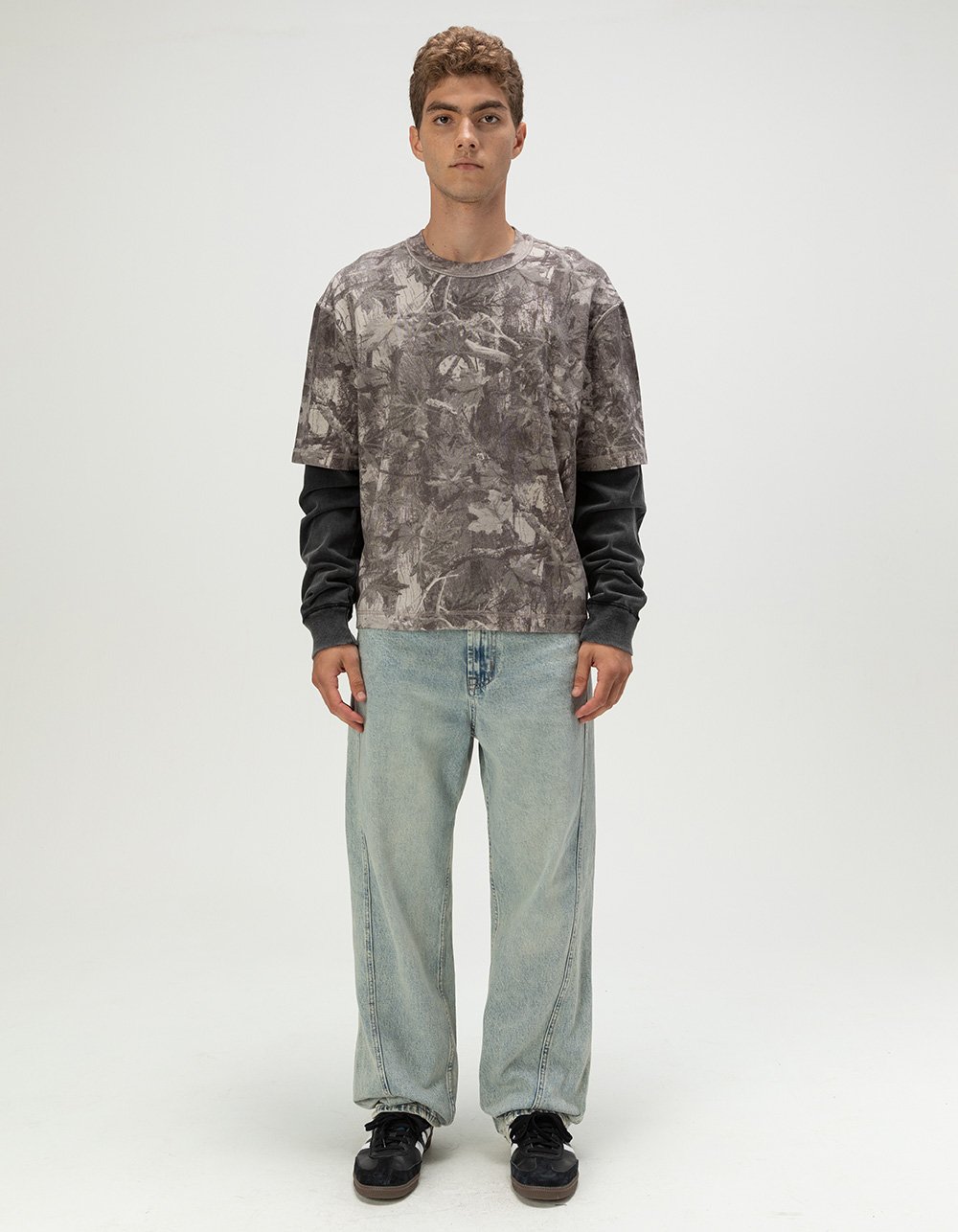 RSQ Mens Loose Jeans - TORNADO WASH