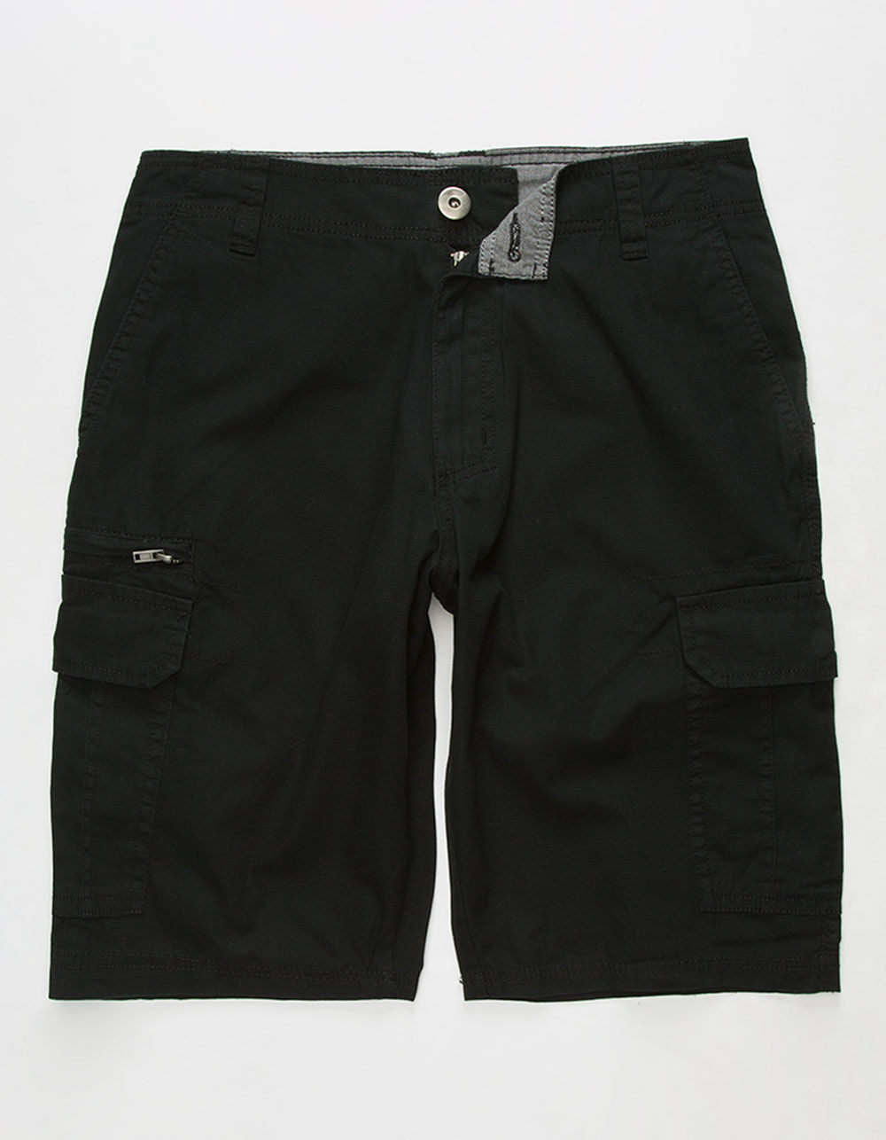 SUBCULTURE Textured Mens Cargo Shorts - BLACK | Tillys