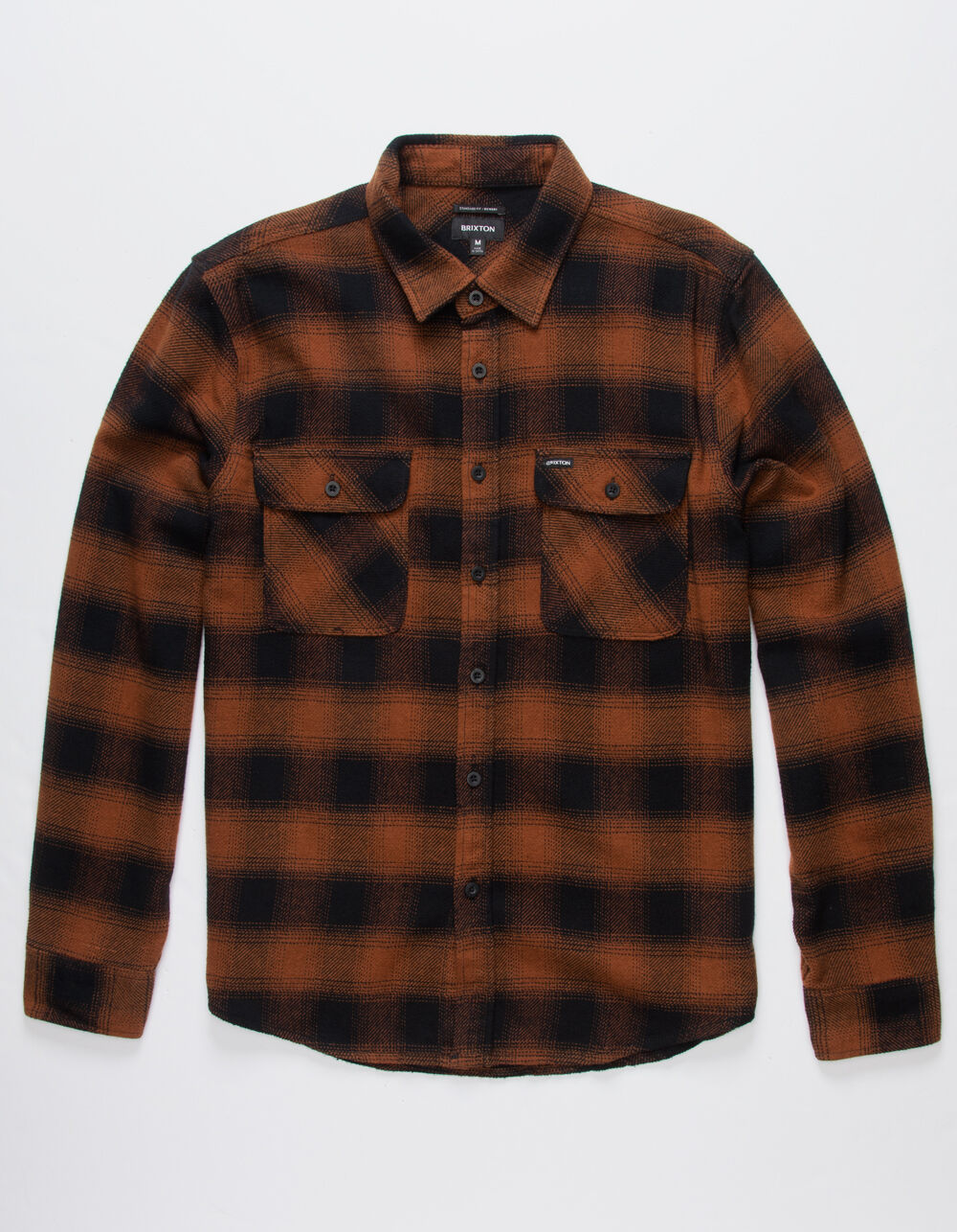 BRIXTON Bowery Mens Flannel Shirt 
