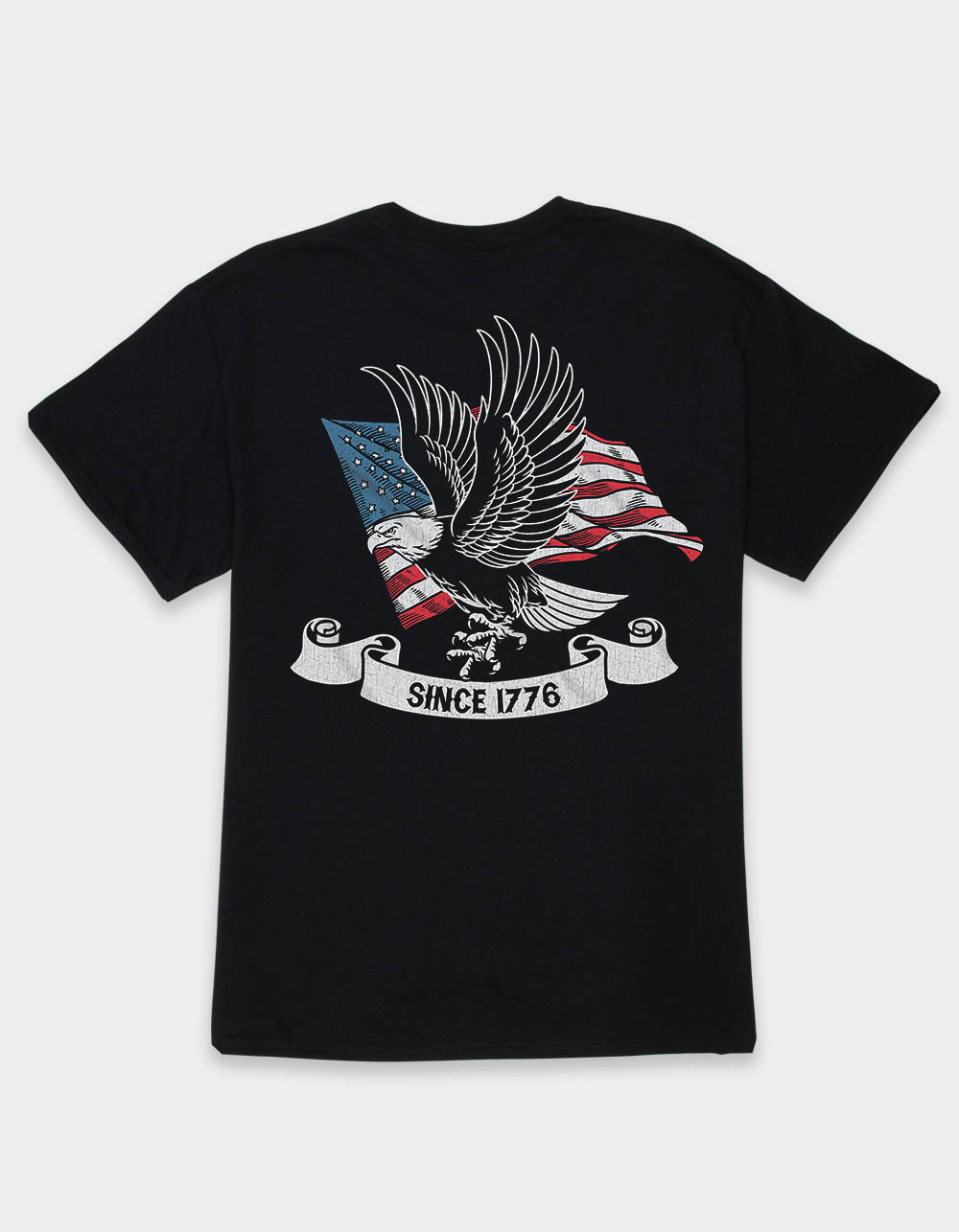 EAGLE Flag Unisex Tee - BLACK