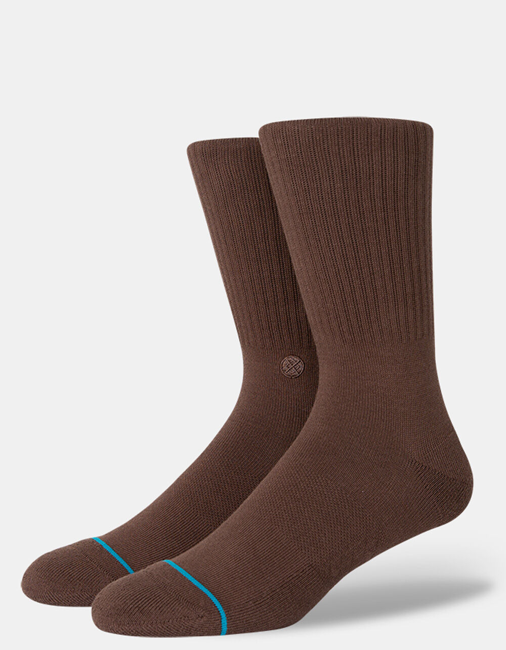 STANCE Icon Mens Crew Socks BROWN Tillys
