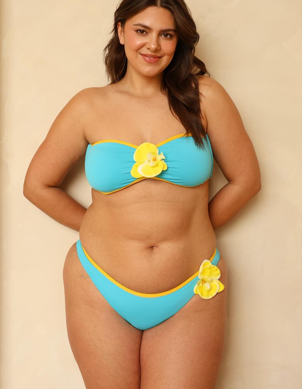 DIPPIN' DAISY'S Bloom Super Cheeky Bikini Bottoms