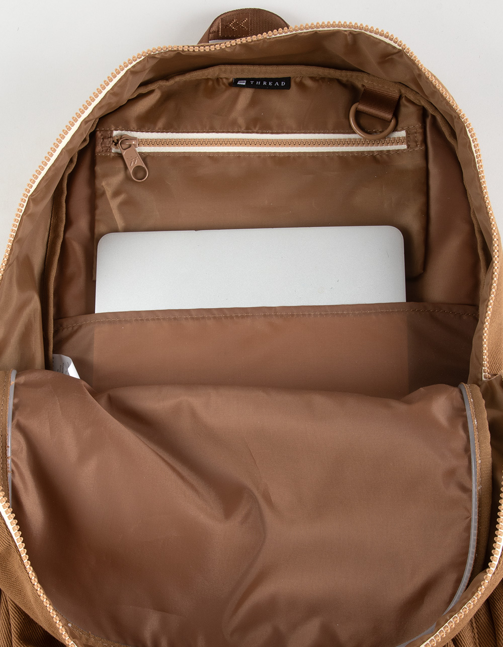 THREAD Waxed Canvas Backpack - CAMEL