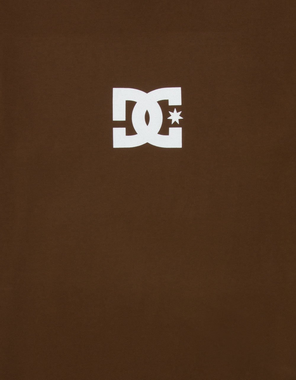 DC SHOES Solo Star Mens Tee - BROWN