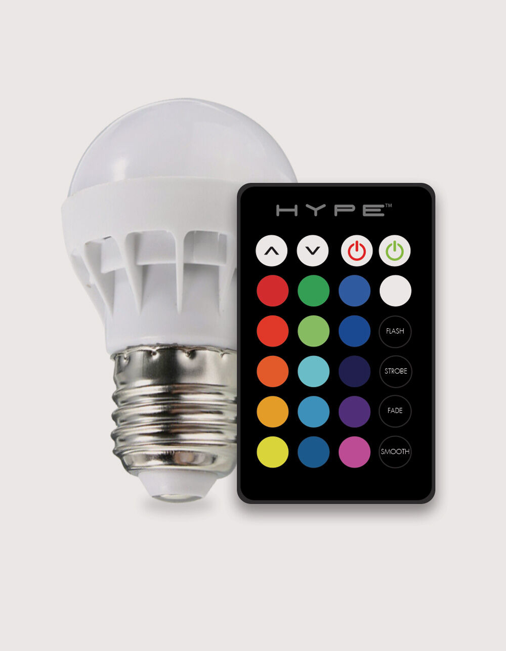 Hype Glow Color Changing Light Bulb with Remote MULTI Tillys