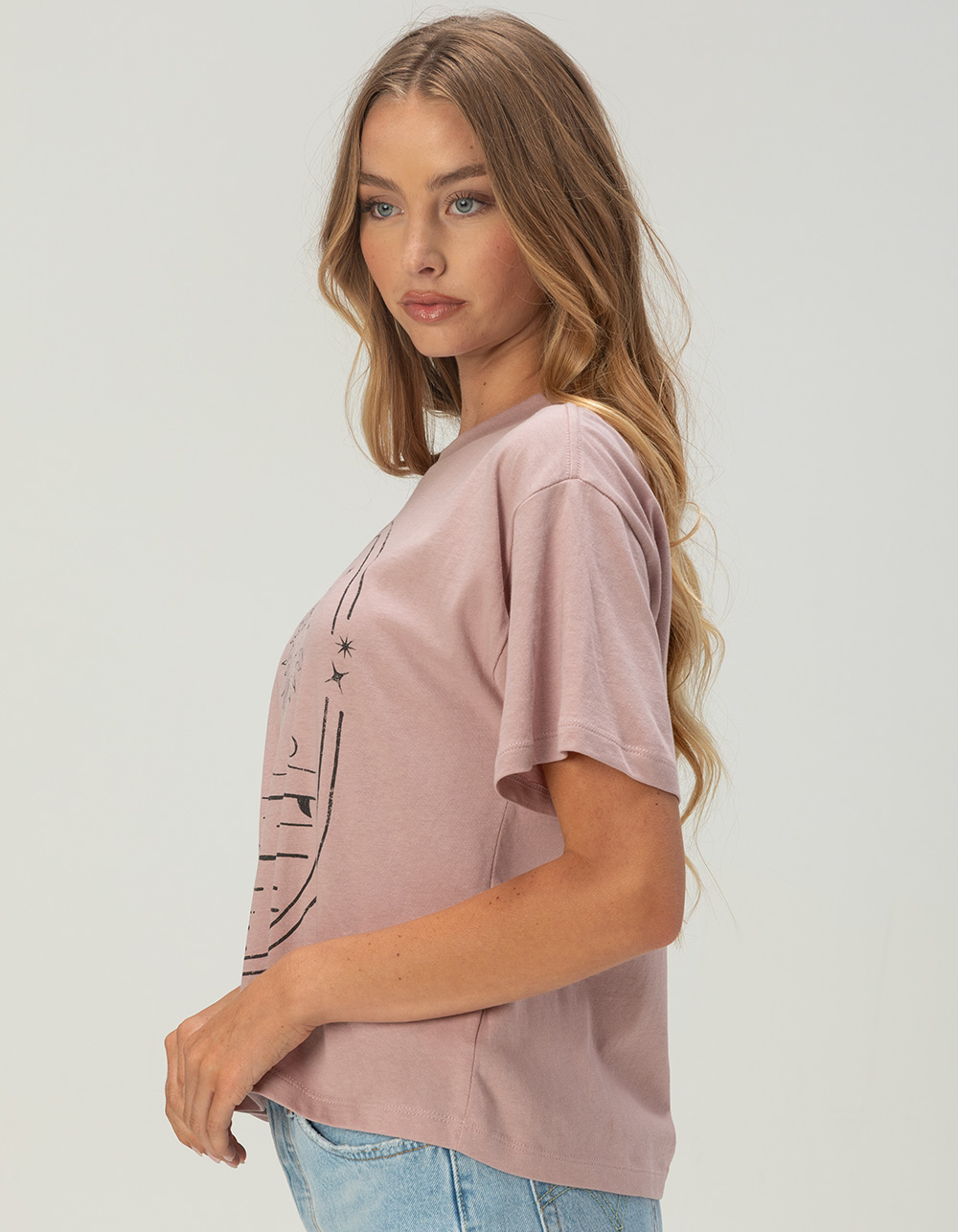O'NEILL Sun Shell Womens Easy Tee - PINK