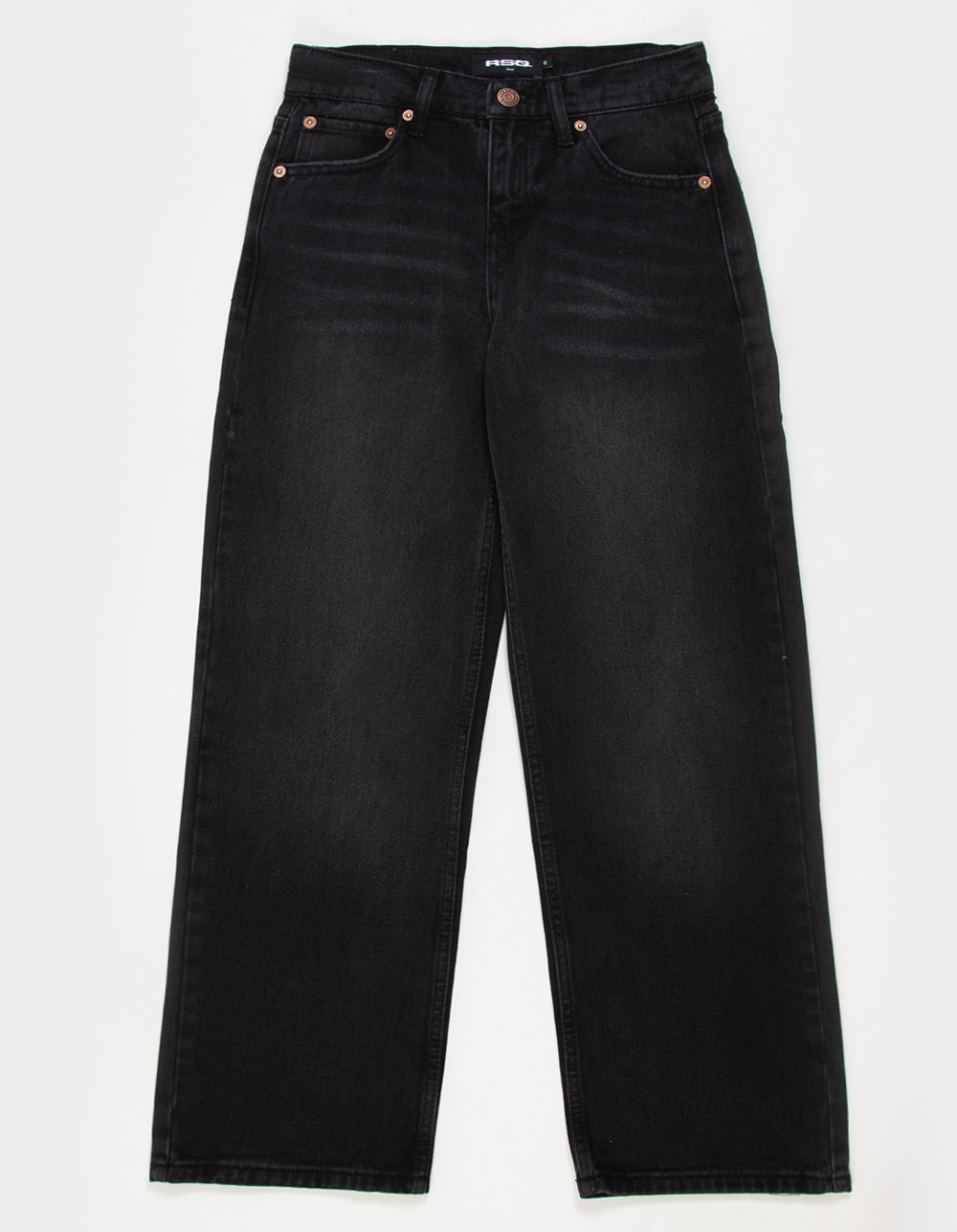RSQ Boys Loose Jeans - WASHED BLACK