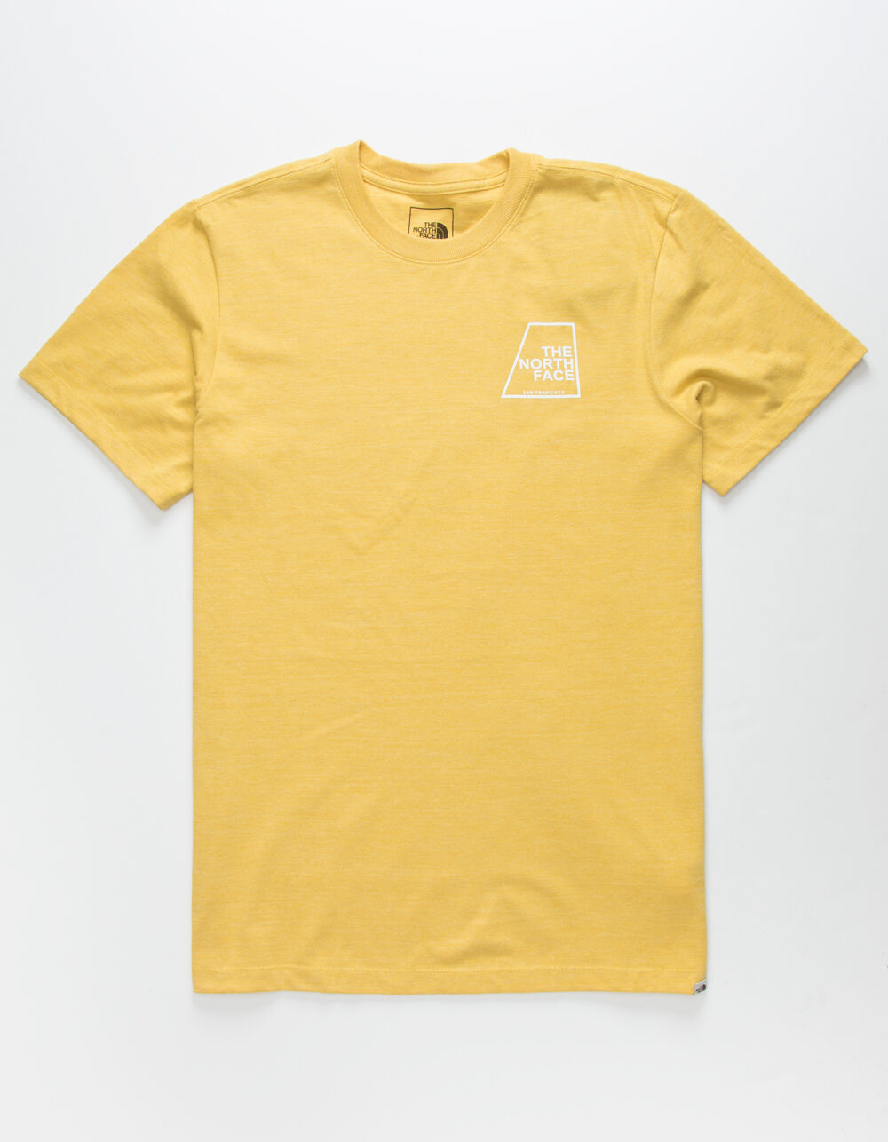 THE NORTH FACE Logo Marks Triblend Mens T-Shirt - GOLD | Tillys