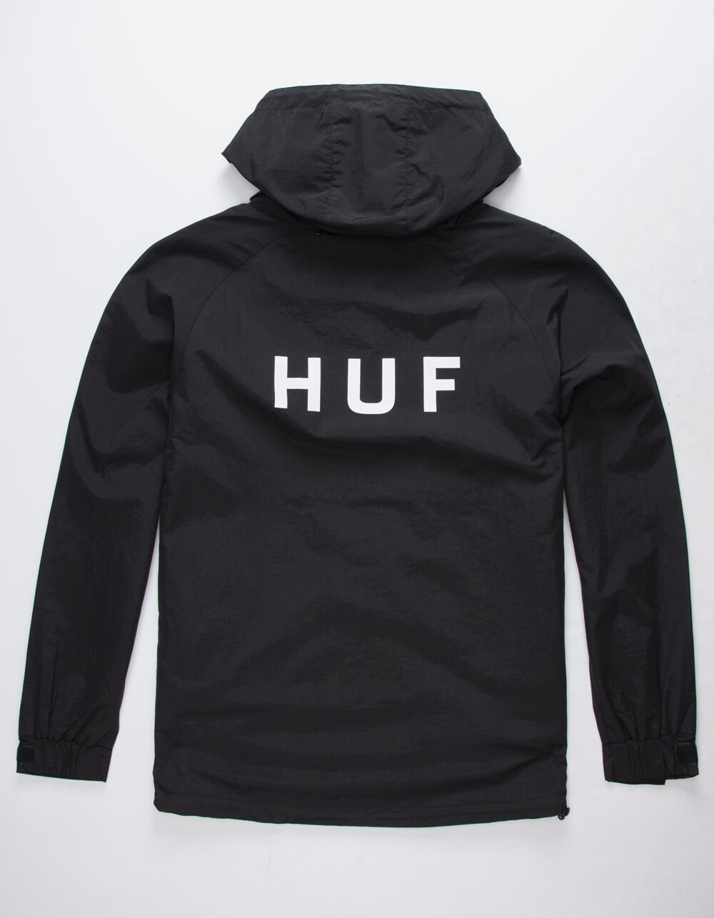 HUF Standard Shell Black Mens Jacket image number 1