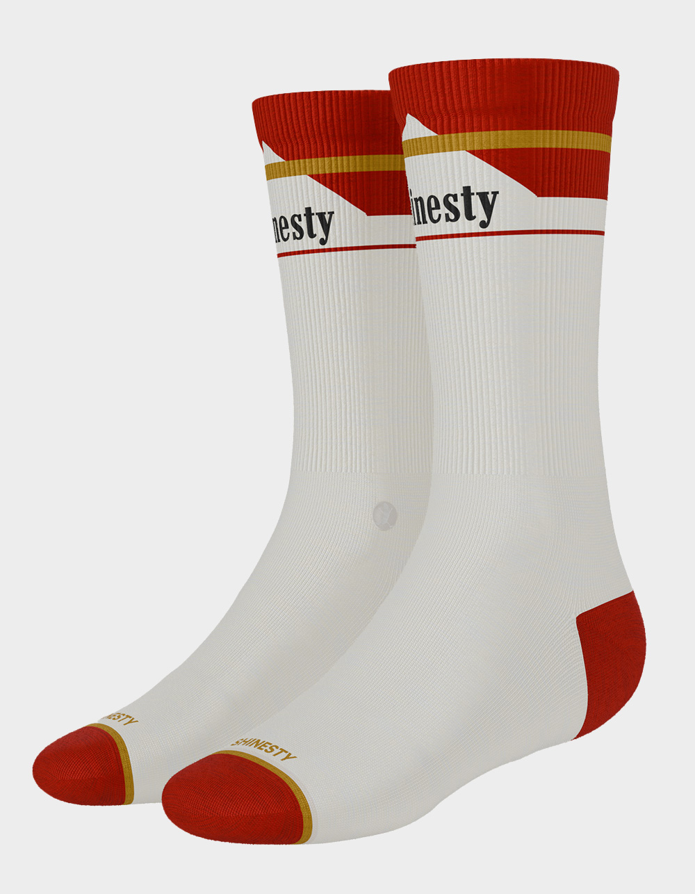 SHINESTY The Pack A Day Crew Socks - RED COMBO