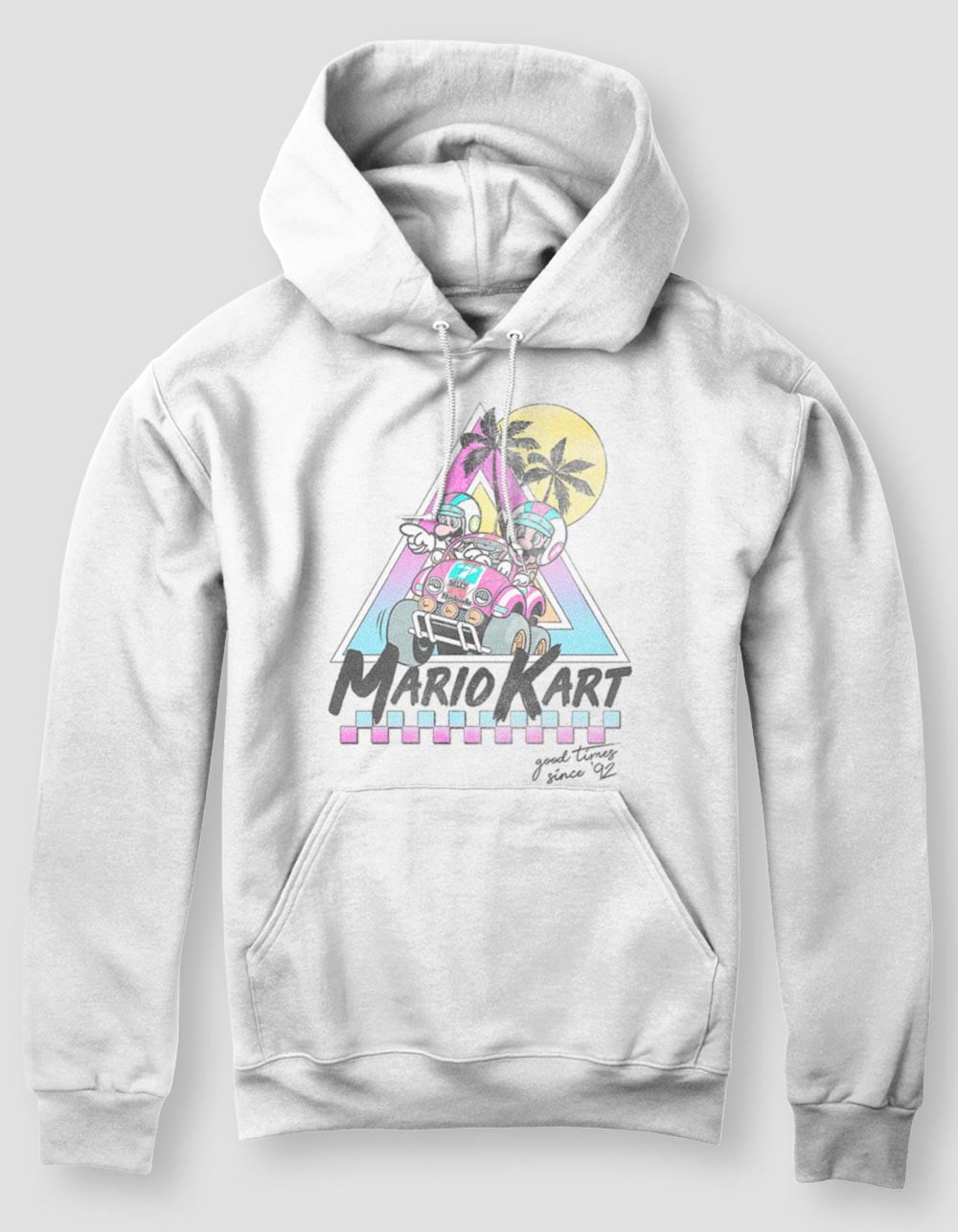 MARIO Beach Race Unisex Hoodie - WHITE | Tillys