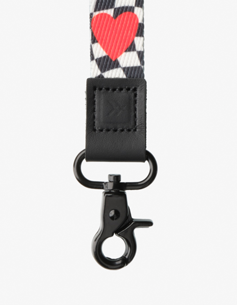 THREAD Wrist Lanyard - BLK/WHT