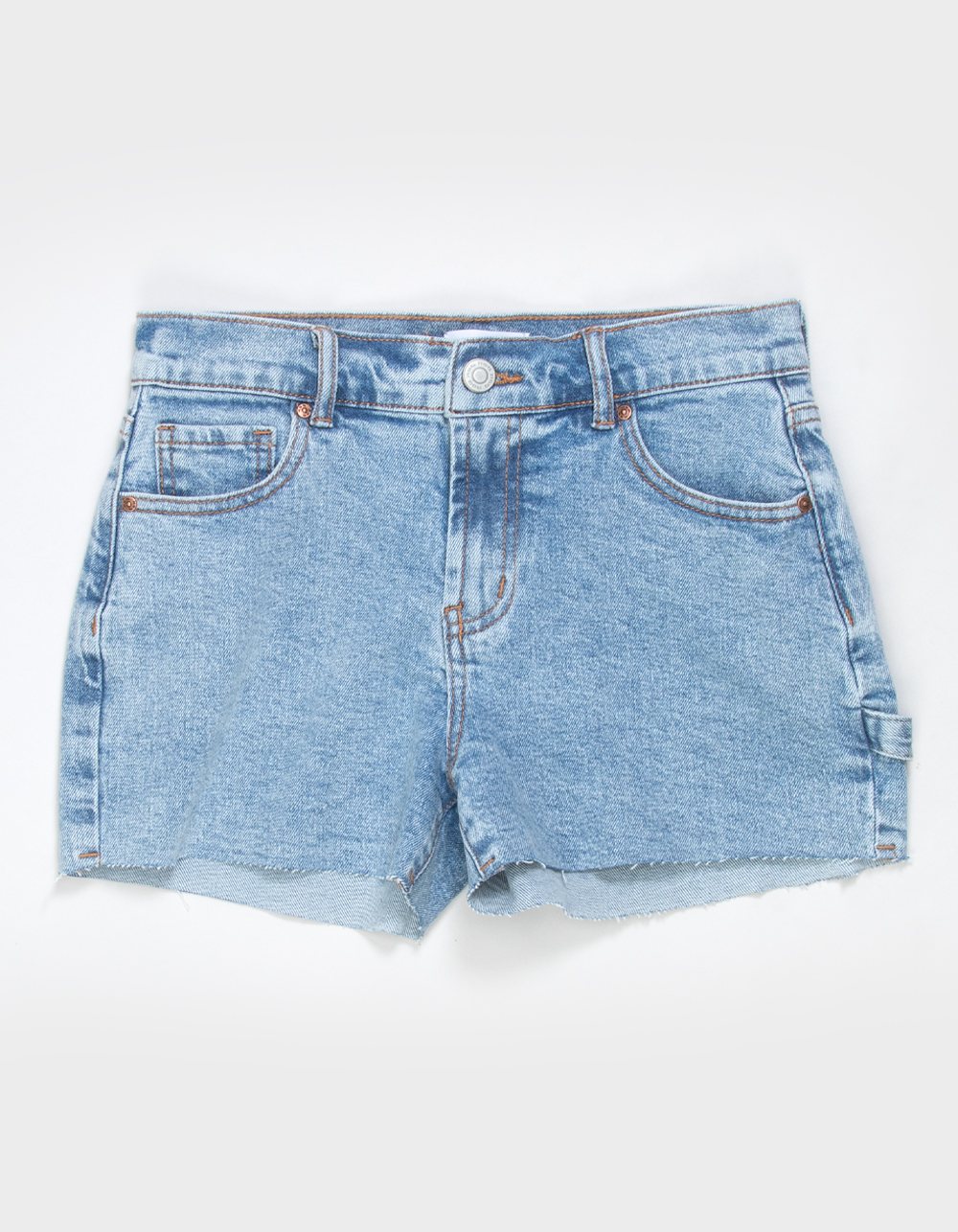 RSQ Girls Carpenter Shorts - MEDIUM WASH