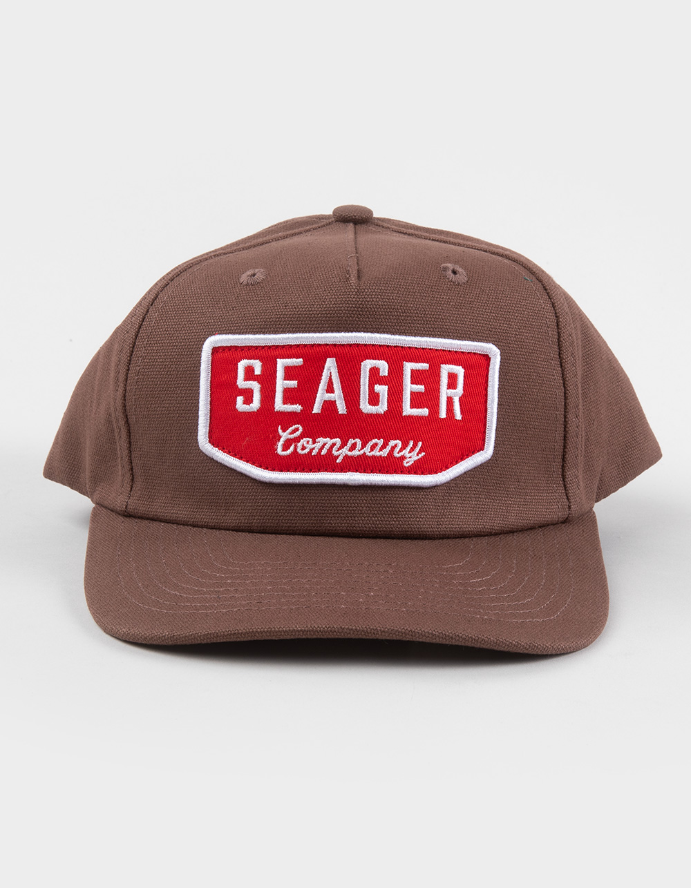 SEAGER Wilson Snapback Hat - BROWN
