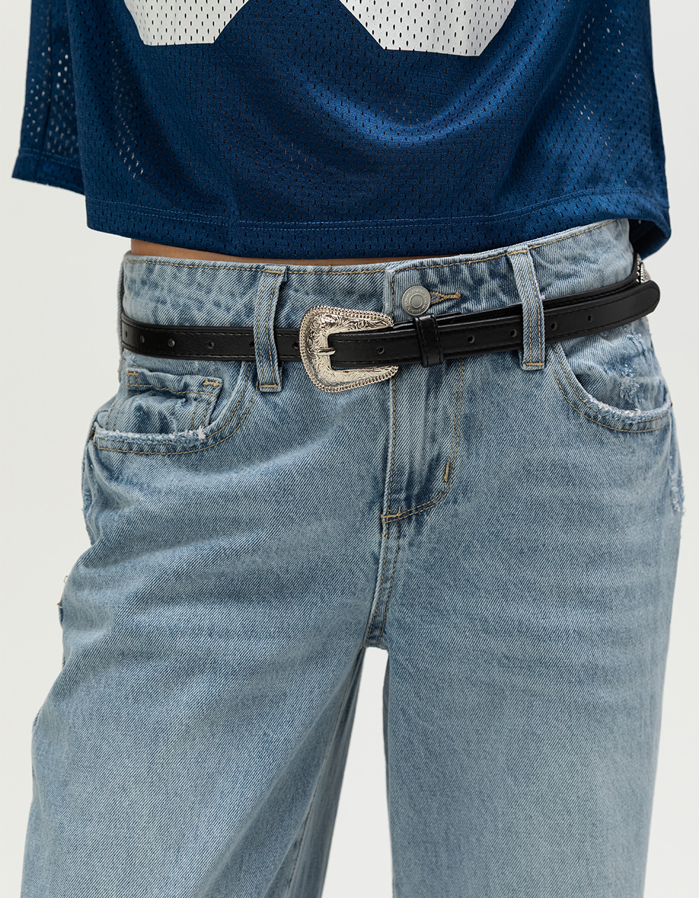 Concho Western Belt - BLACK