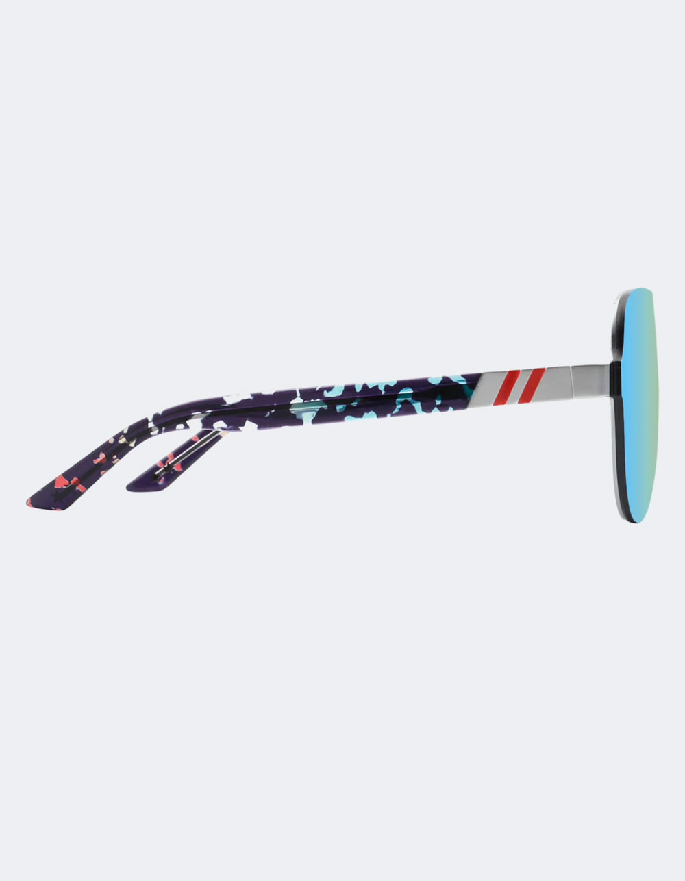 BLENDERS EYEWEAR Falcon United Sunglasses BLUE COMBO Tillys