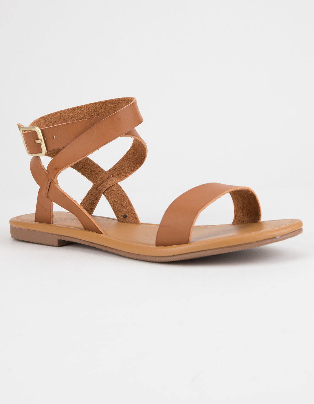 CITY CLASSIFIED Basic Ankle Wrap Womens Sandals image number 0