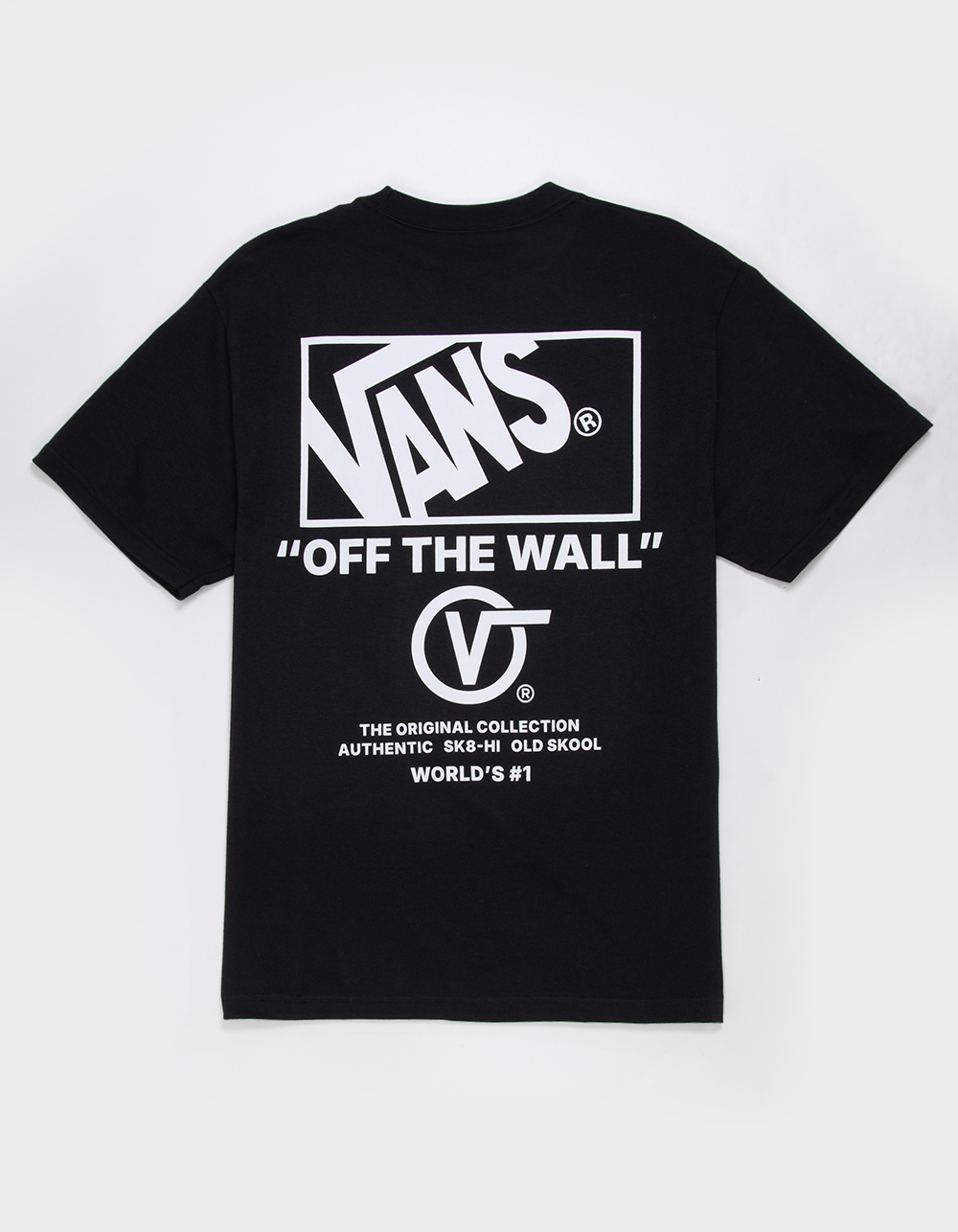 VANS Stacked Hi Mens Tee - BLACK