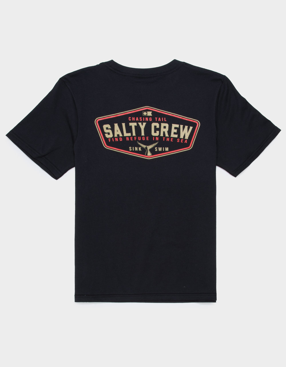 SALTY CREW Tailfin Boys Tee - BLACK
