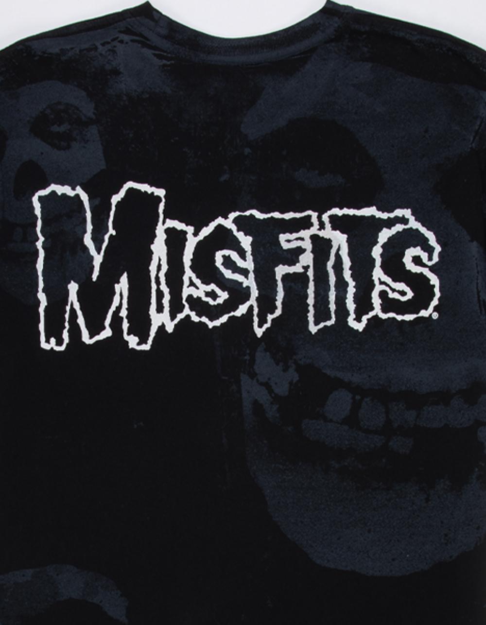 AFFLICTION x Misfits Bat Mens Tee - WASHED BLACK